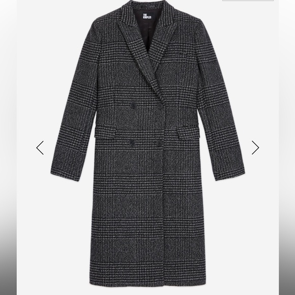 The Kooples Gray Wool Coat